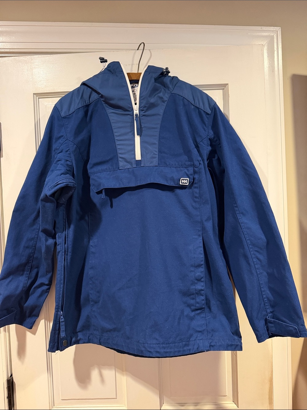 Helly Hansen Royal Blue Hooded Pullover Jacket